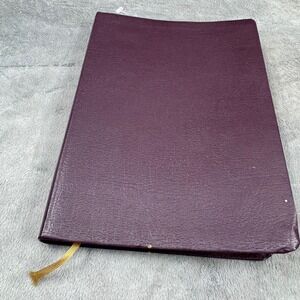 Barbour Devotional Journal Women OS Plum Like New A Gentle Spirit Gilded Edges